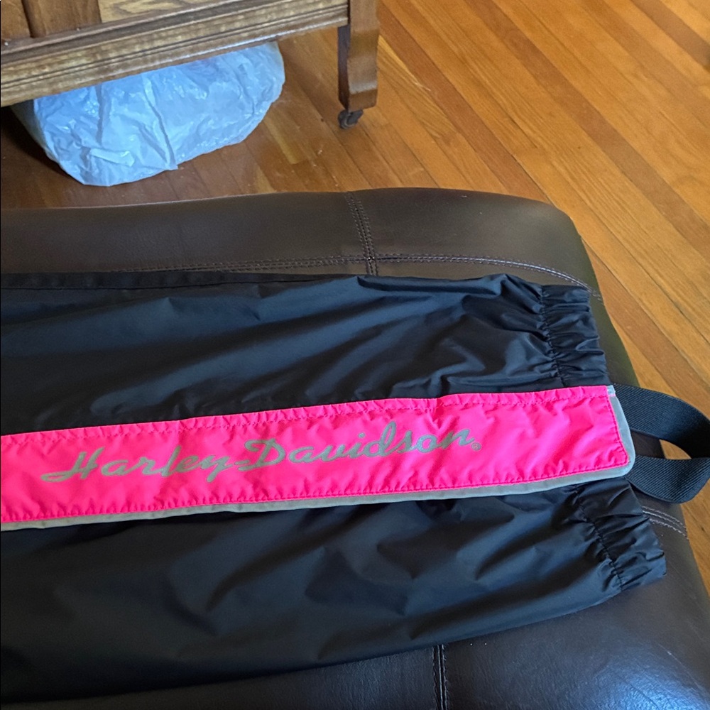 Harley-Davidson Black and Pink Track Pants - Picture 5 of 7